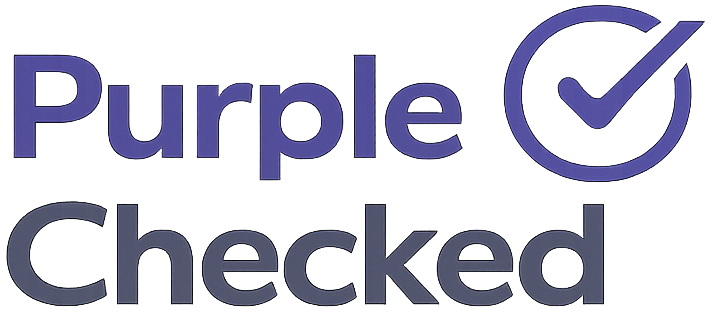 Purple Checked certification